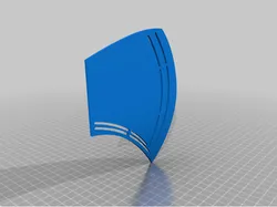 Fitted Mask Sewing Pattern Template