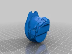 Halo helmet keychain