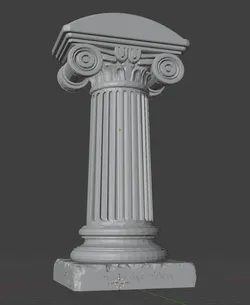 Ionic Pillar-style Headphone Stand