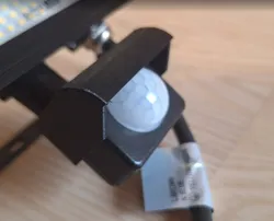 LED motion sensor additional protection to decrease range