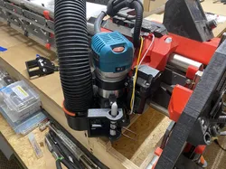 LowRider v3 CNC - KINEMATIC Tool-less Quick-Change Accessory Holder - supports laser, drag knife, pen, etc (v4.1)