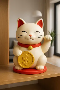 Maneki-neko Lucky Cat $