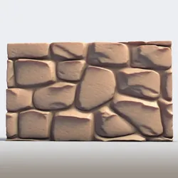 Natural Rock Wall - Rough Cliff Texture - Organic Stone Pattern