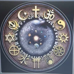 Religion Coexist in the Universe Artwork