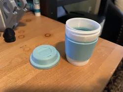 Small Coffee Cup with Lid