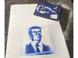 trump stencil
