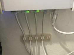 3mm cable wall clip