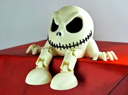 Articulated Jack Skellington - Halloween Flexi Cute Body