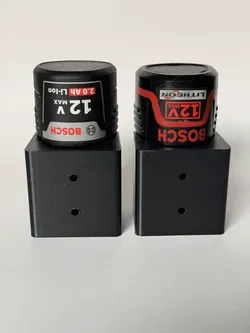 Bosch 12V Battery Holder with retaining clip