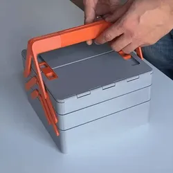 Cantilever tool/sewing box (parametric)