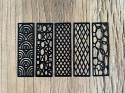 Elegant Patterned Bookmark Collection #1