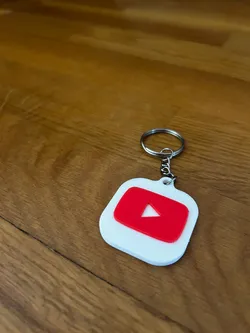 NFC youtube keychain