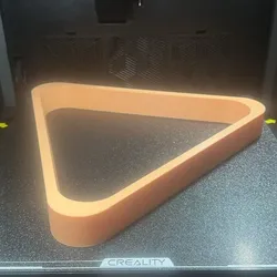Pool rack with 6 degree taper