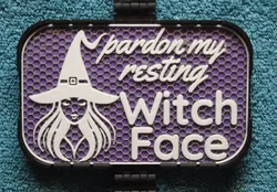 Resting Witch Face sign