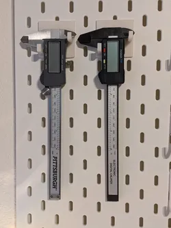 Skadis Pegboard Caliper Holder