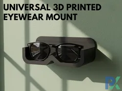 Universal 3D Printed Eyewear Mount