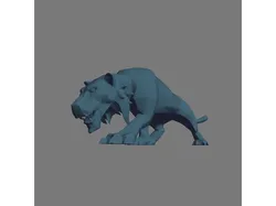 WoW sabertooth cat_solid.stl