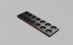 1/2 Inch Drive Metric Socket Organizer