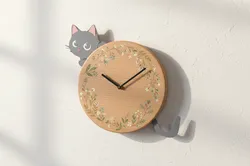 Cat Wall Clock