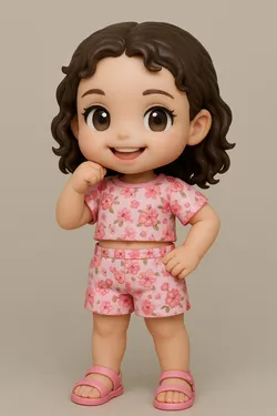 Characters & Creatures STL Download - boneca Chibi by Edenilsom Candia