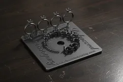 ClearMindCasting Jewellery Resin Calibration Object