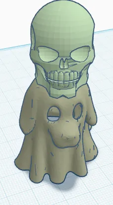 gohst dog skull