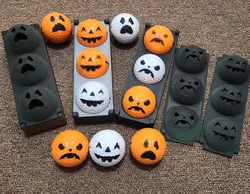 Halloween golf ball stencils