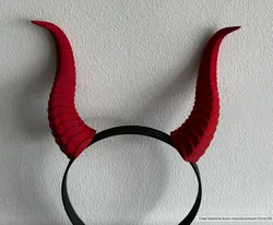 Horns on hairband