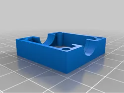 Hotend mount for Ultimaker 2 with endstop