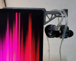 IEM's holder for AOC monitors