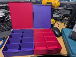 Interlocking parametric boxes