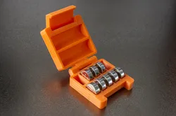 LR44 Battery storage Case - Quick and Easy print - print-in-place