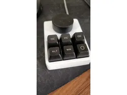 Macropad with rotary encoder CU7 and knob