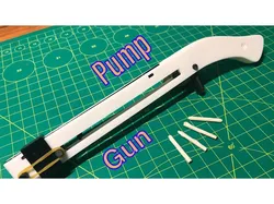 Mini Pump Slingshot Gun