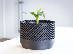 Modern Spiral Planter - plant and flower pot - Gift idea - Gift inspiration - Housewarming
