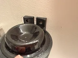 Philips Sonicare DiamondClean 9000 Wall Mount for charging station #6 countersunk screw holes