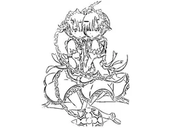 Rem and Ram stencil 2