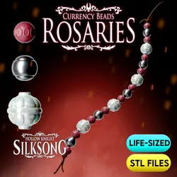 Silksong Rosary Beads (Currency) STL Files | Life Sized | High Detail