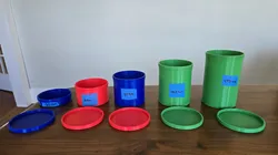 Small to Large Widemouth Containers: Simple Yet Functional: Screwtop