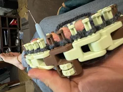 The BEST knitting loom! Adjustable for any size yarn or project!