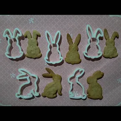 Tools & Spare Parts STL تنزيل - Bunny Cookie Cutter (Set of 5) - Arista Fox