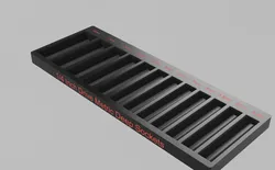¼ Inch Drive Metric Deep Socket Organizer