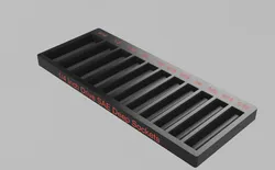 ¼ Inch Drive SAE Deep Socket Organizer