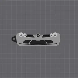 مجاني Personal Accessories STL تنزيل - Mercedes-Benz SLR Keychain - Pumbaczech