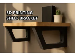 3D Printed Wall Bracket for Shelving