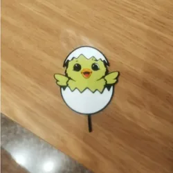 3D printer bestanden | 3MF | topper pollito