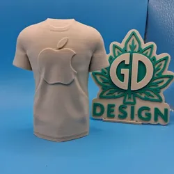 Apple T-Shirt stash Box Weed, Jewelry And Coins