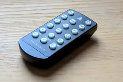 Battery cover for Triangle Elara LN01A remote control