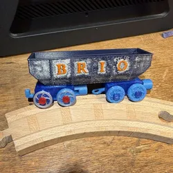 BRIO coal bogie wagon train