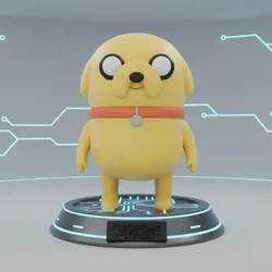 Characters & Creatures STL Descărcare - Jake the dog - Radiance_Designs